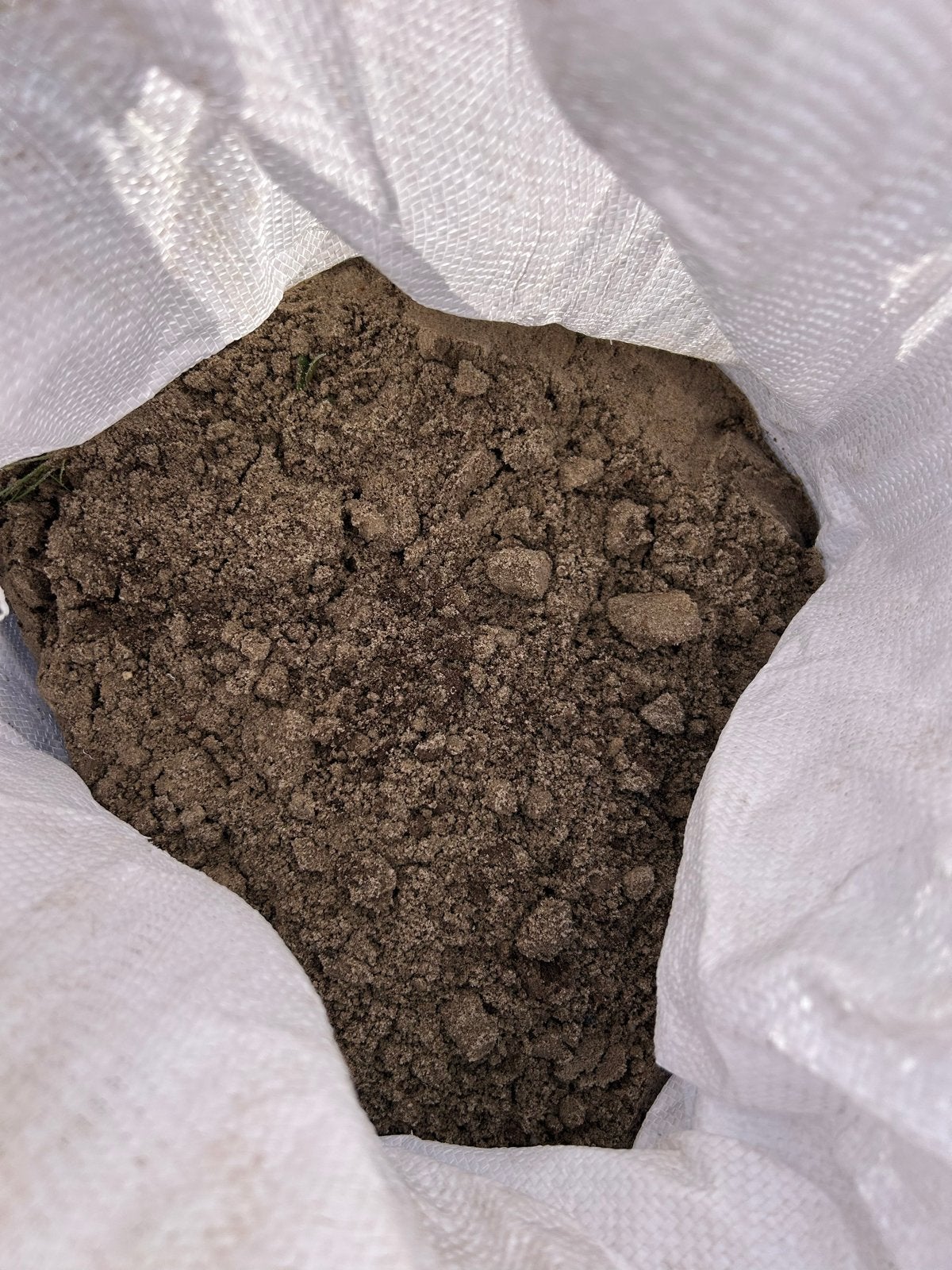 Gratis zand in zakken, Tuin en Terras, Ophalen, Gebruikt, Straatzand