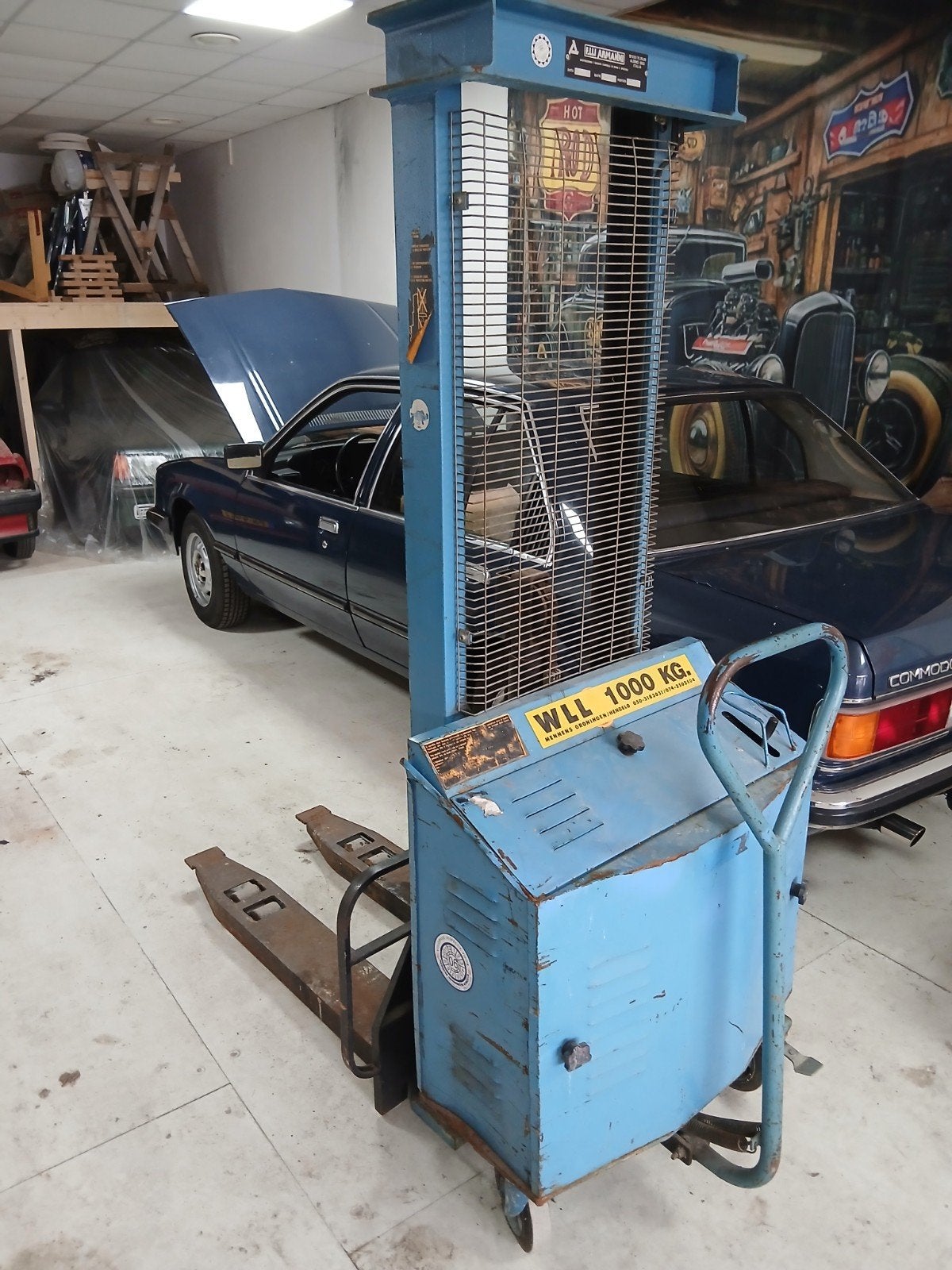Elektrische stapelaar 1000 kilo, Ophalen, Armanni, X, X