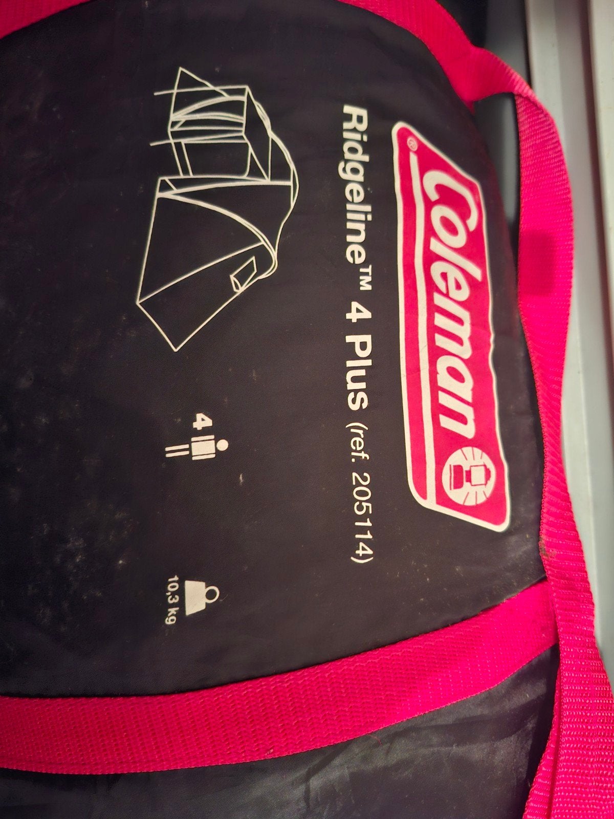 coleman tent, Ophalen, Gebruikt, Tot en met 4
