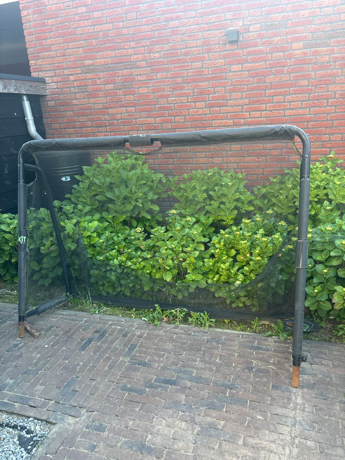 EXIT Maestro stalen voetbaldoel 180x120cm - zwart, Maat XL, Ophalen, Gebruikt, Overige typen