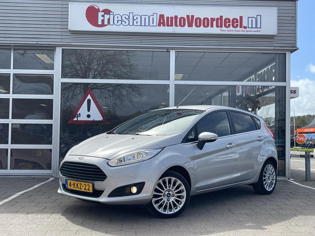 Ford Fiesta 1.0 EcoBoost Titanium /5 drs/Cruise/Climate/Navi, Voorwielaandrijving, Euro 6, Met garantie (alle), Electronic Stability Program (ESP)
