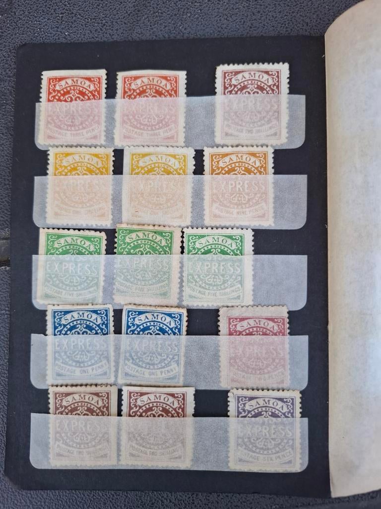 Samoa postzegels onbestempeld, Ophalen of Verzenden, Buitenland