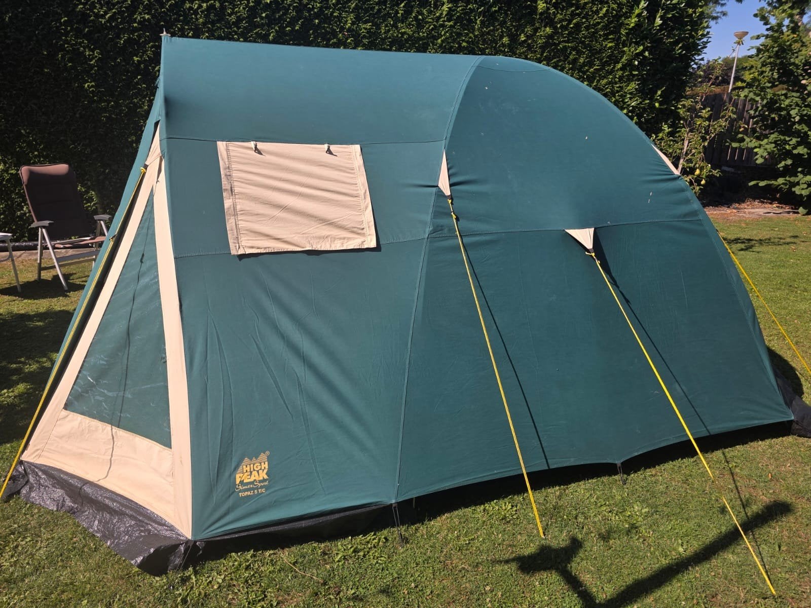 high peak topaz 5 tent / 5 personen, Ophalen of Verzenden, Gebruikt, Tot en met 5