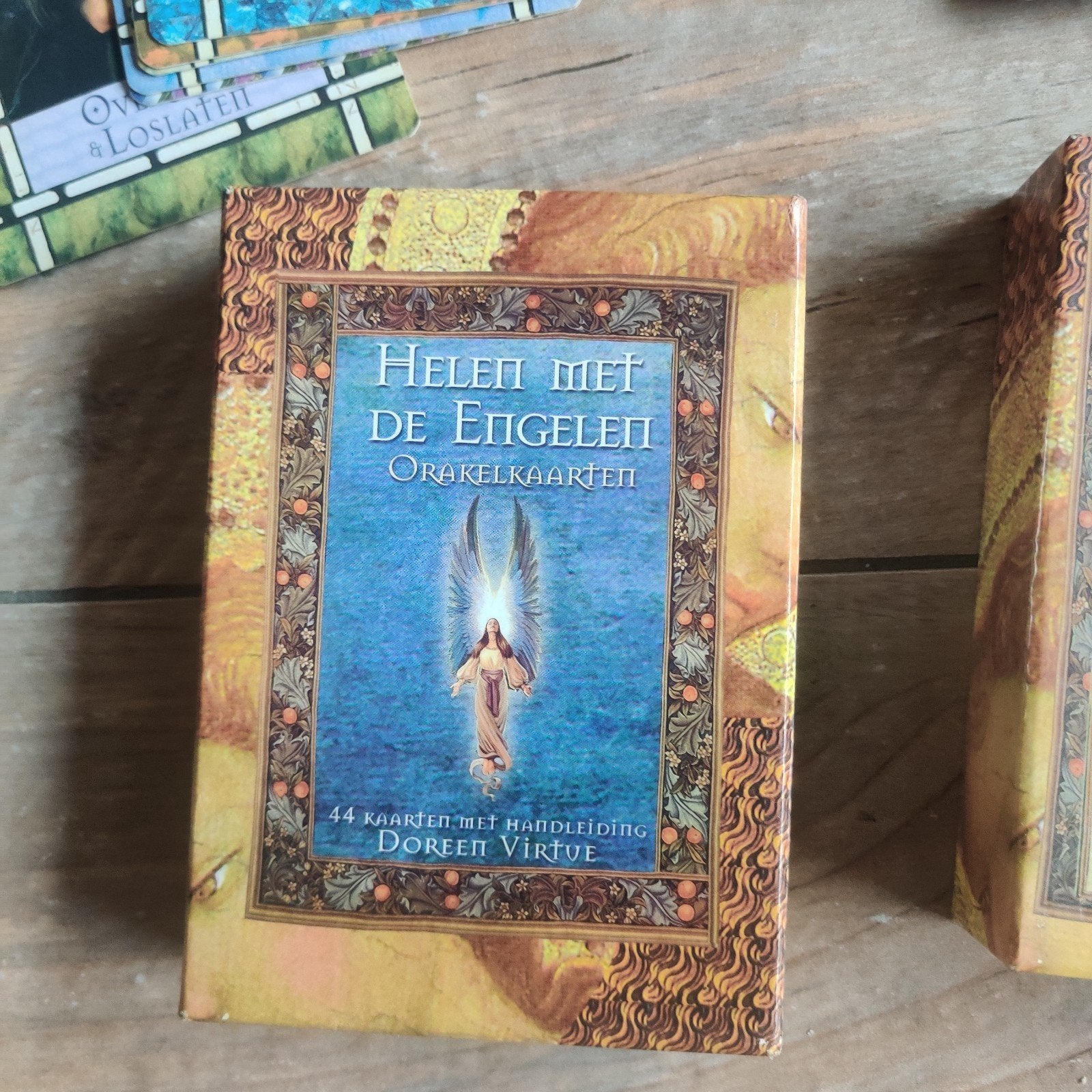 Doreen Virtue - Helen met de Engelen, Tarot of Kaarten leggen, Overige typen, Ophalen of Verzenden, Zo goed als nieuw