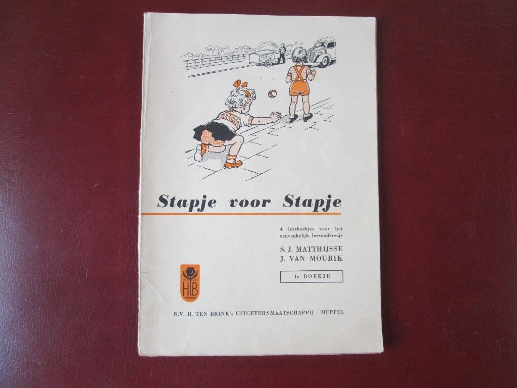 Stapje voor stapje, Leesboekje, door S. J. Matthijsse, Ophalen of Verzenden, Gelezen, Overige niveaus, Nederlands