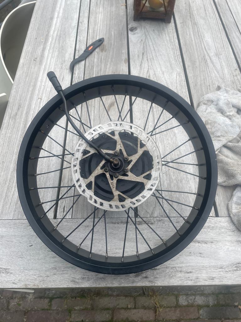 Elektrische fiets motorwiel 20 inch 48V 250W, Ophalen of Verzenden