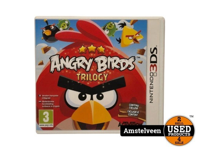 Nintendo 3DS: Angry Birds Trilogy, Nintendo, Gebruikt, Support@nintendo.com, 11-1 Hokotate-cho, Kamitoba, Minami-ku
Kyoto 601-8501
Japan