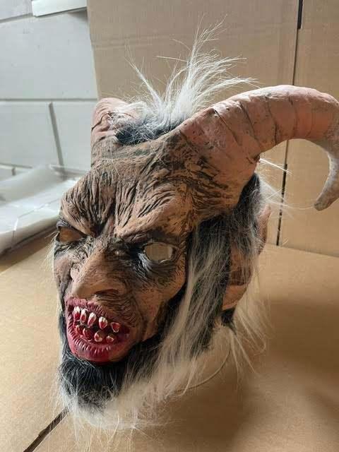 Lucifer duivel masker - Eng grappig masker - Halloween, Verzenden, Nieuw, Feestartikel, Halloween of Griezel