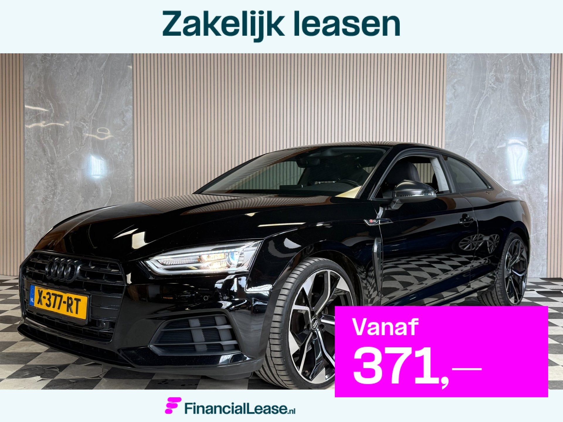 Audi A5 Coupé 2.0 TFSI ultra Pro Line S-Line Facelift/245PK, Gebruikt, Euro 6, 1984 cc, Zwart