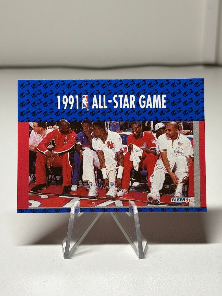 Fleer Micheal Jordan 1991 NBA All-star game, Ophalen of Verzenden, Zo goed als nieuw, Plaatje