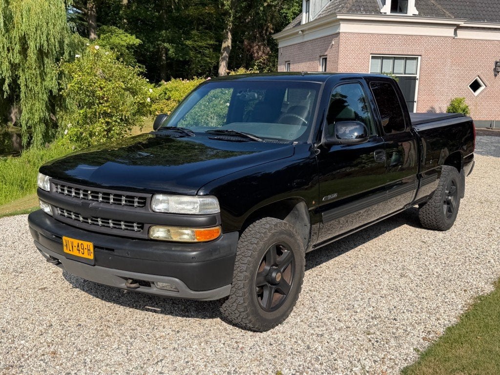 Chevrolet SILVERADO 5.3 V8 Vortec 4x4 LPG-G3 BLIJVEND YOUNGT, Auto's, Bestelauto's, Automaat, Stoelverwarming, Chevrolet, 2381 kg