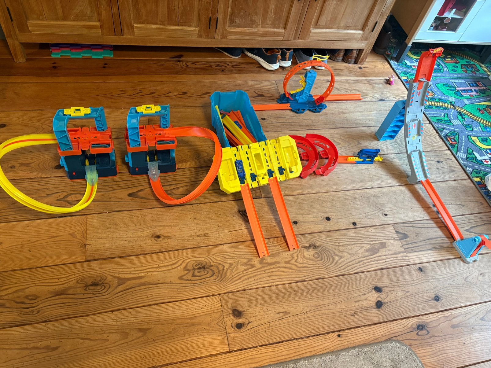 Hotwheels baan onderdelen, Ophalen, Gebruikt, Handmatig, Hot Wheels