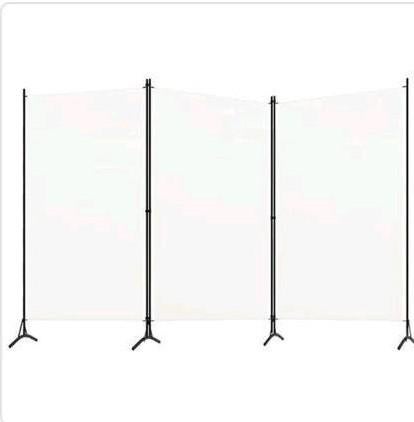 3 kamerschermen met panelen 260x180 cm dus 7,5m totaal, Ophalen