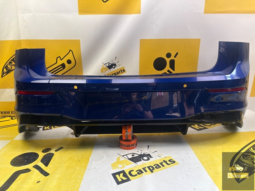 VW Golf 8 R VIII R R20 6 pdc Bumper 5H6807421E Achterbumper, Gebruikt, Volkswagen, Volkswagen AG, Achter
