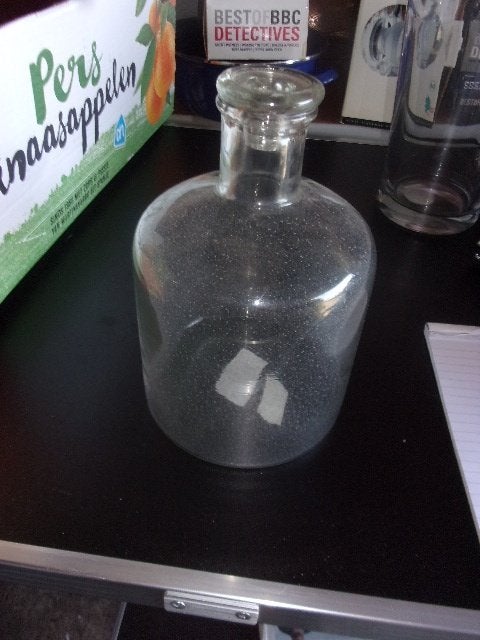 glazen karaf nieuw, Overige typen, Nieuw, Ophalen of Verzenden, Glas