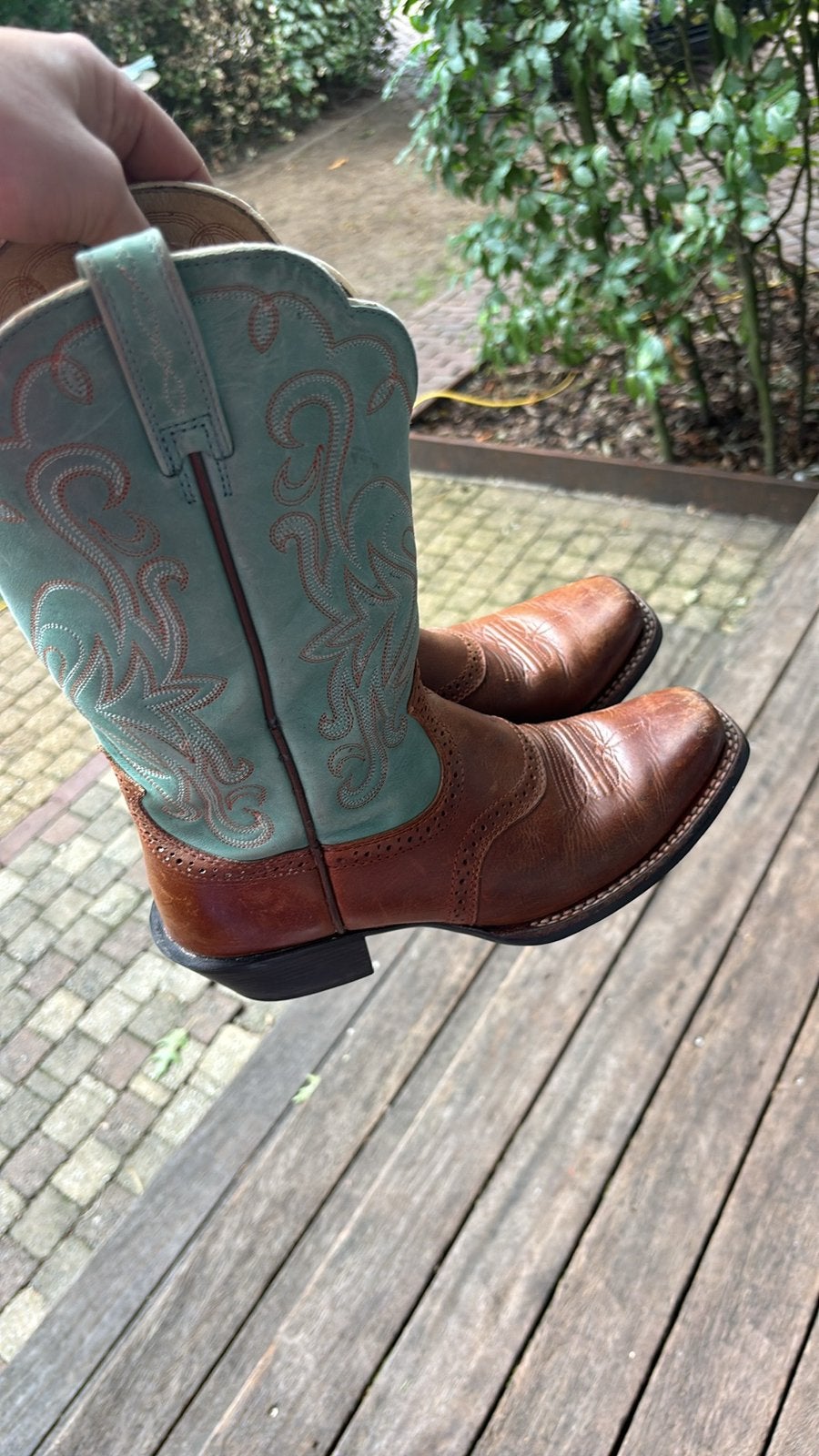 ariat westernboots/cowboylaarzen 38,5, Ophalen, Zo goed als nieuw, Overige typen