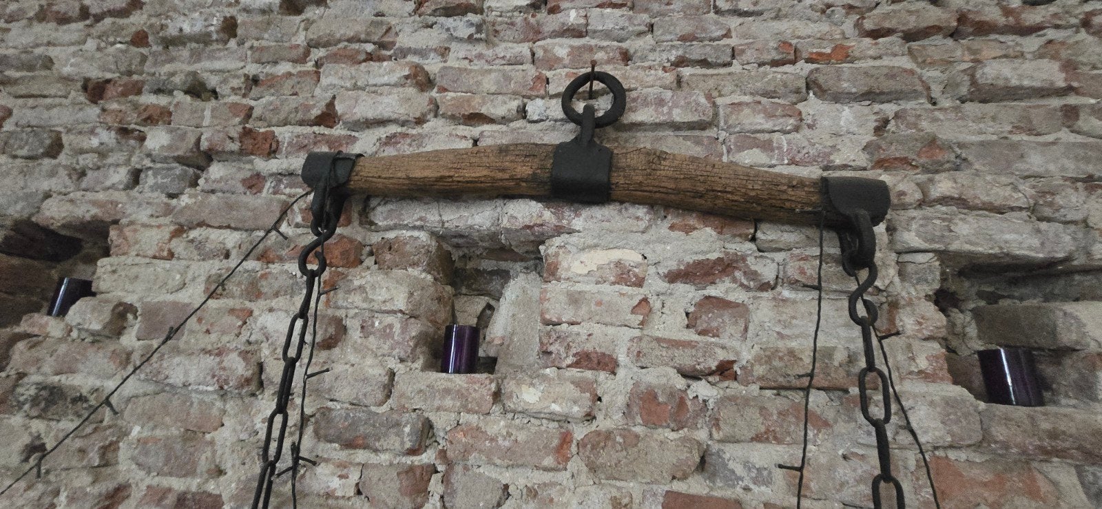 Antieke paarden juk hout met kettingen, Ophalen