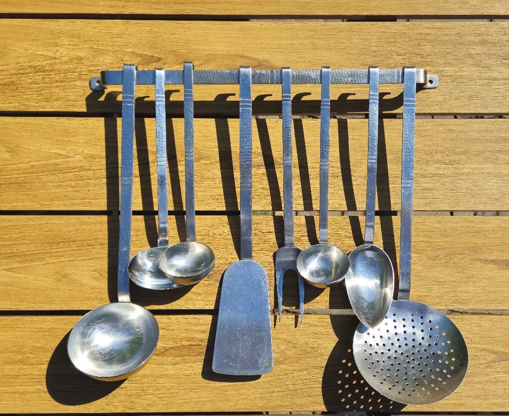 Sola authentiek vintage keukengerei-set, Gebruikt, Sola, Bestekset, Overige typen