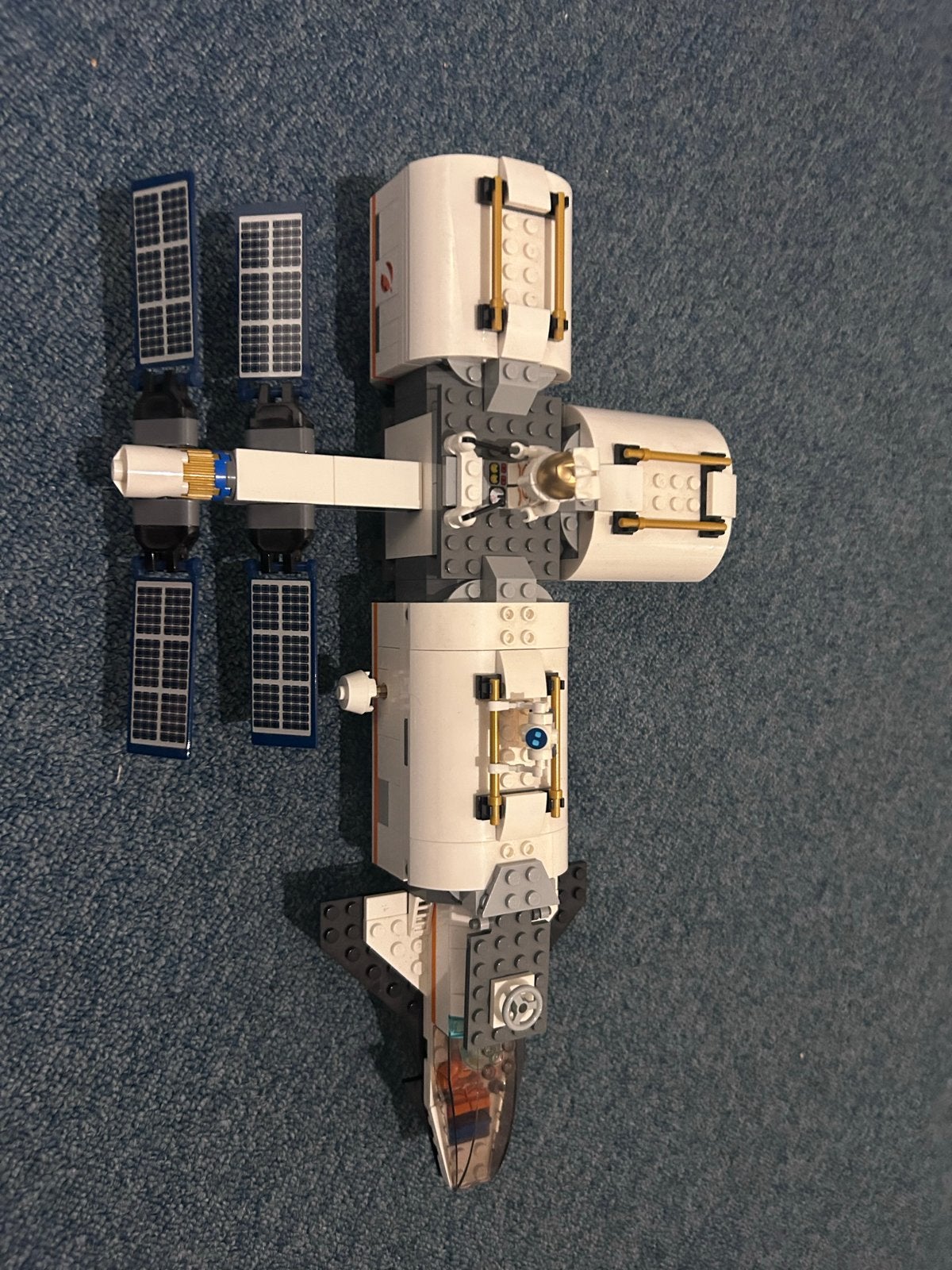 Lego City 60227 Maan Ruimtestation met Astronauten, Ophalen, City, Lego, Zo goed als nieuw