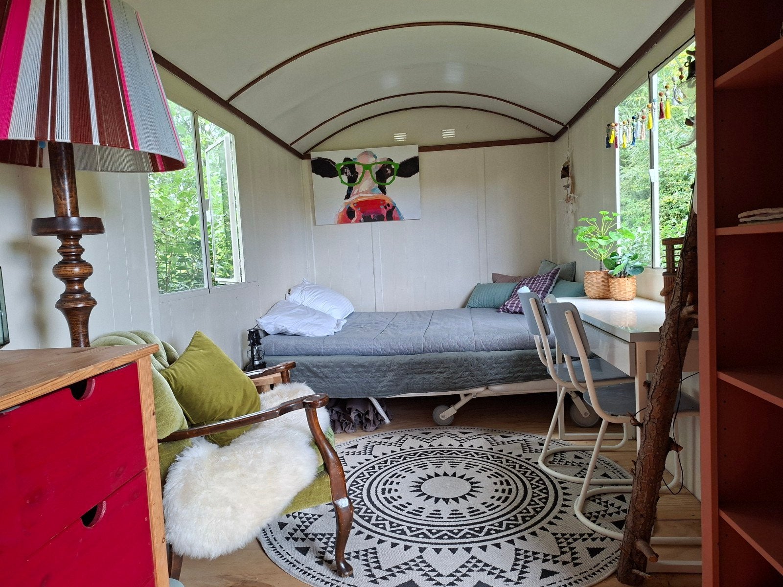 Pipowagen / Tiny house / kantoorruimte 5 m x 2 m, Ophalen, Gebruikt
