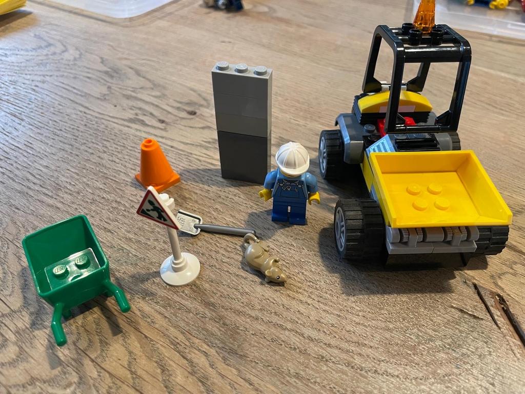 Lego City Wegenbouwtruck 60284 - Complete set, Ophalen of Verzenden, Gebruikt, Complete set, Lego