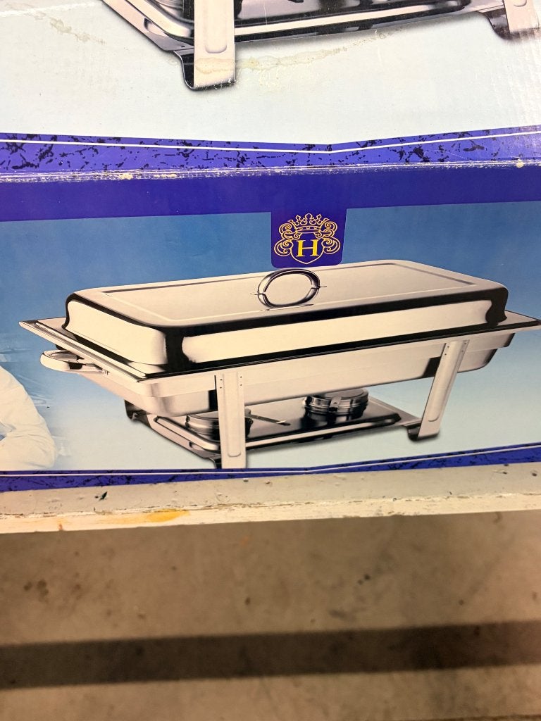 RVS warmhouder, Ophalen, Gebruikt