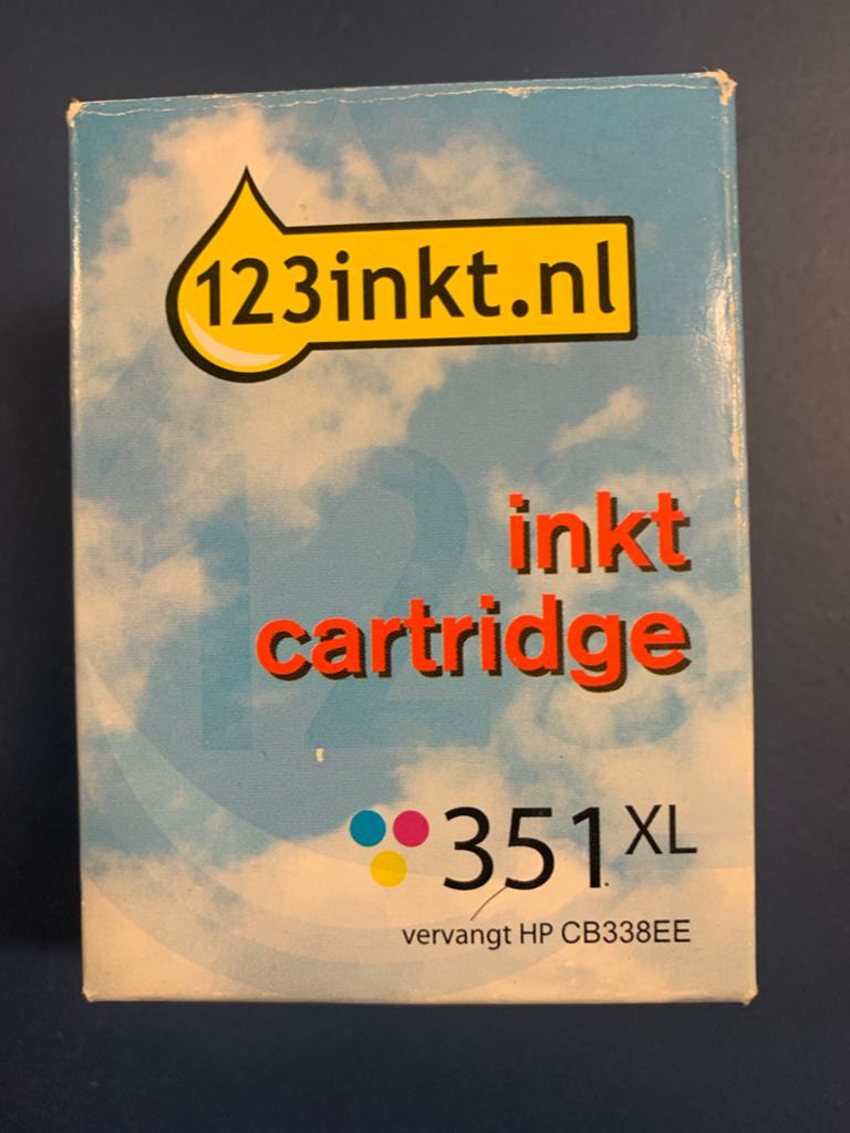 Inktcartridge 351XL (vervangt HP CB338EE), Ophalen of Verzenden, Nieuw, Cartridge