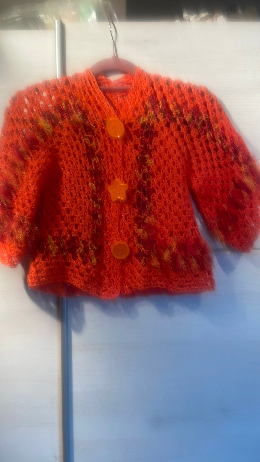 Kort gehaakte vest, Verzenden, Nieuw, Maat 34 (XS) of kleiner, Meerkleurig