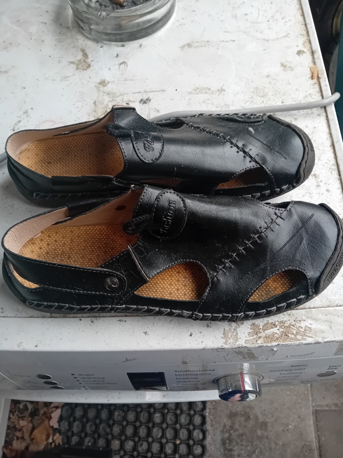 Zwarte heren sandalen - Comfortabel en stijlvol, Kleding | Heren, Schoenen, Sandalen, Onbekend, Zwart, Nieuw