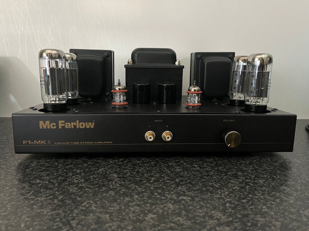 Mc Farlow F1-MK II Buizenversterker, Ophalen, Versterker