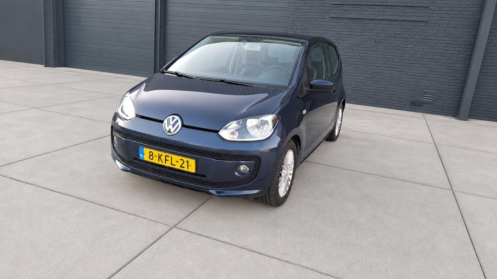 Volkswagen up! 1.0 55KW 2013 Blauw, Stof, 74 pk, 840 kg, Origineel Nederlands