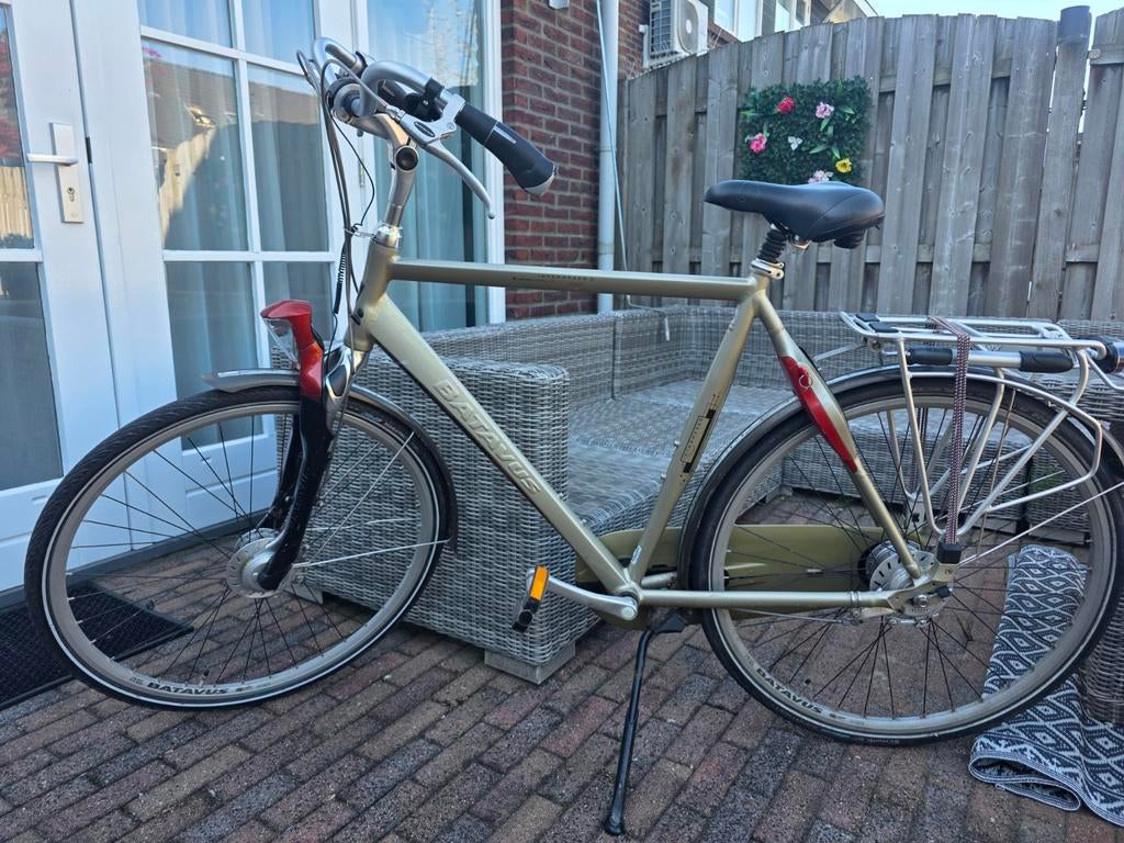 Herenfiets batavus intermezzo 7v 28 inch, Fietsen en Brommers, Ophalen, Gebruikt, Velgrem, Versnellingen