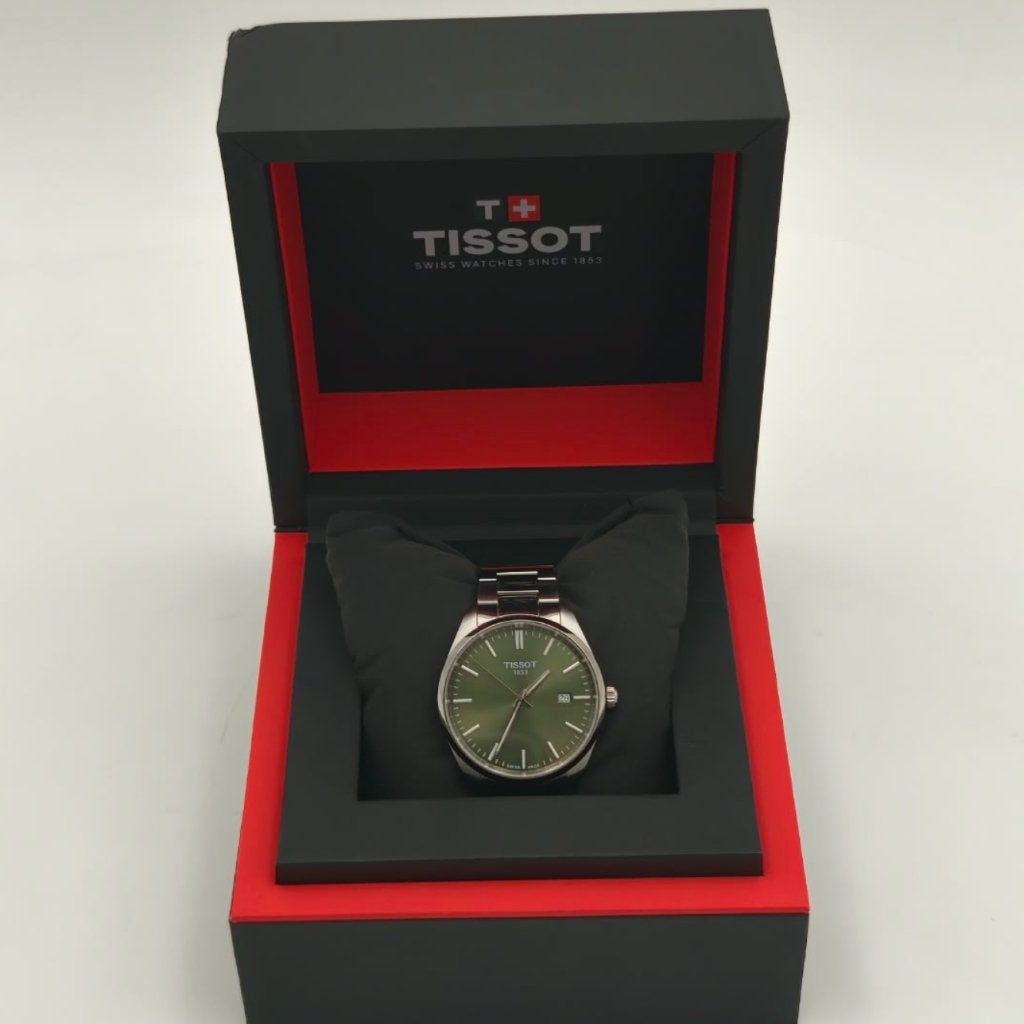 Tissot PR100 horloge groen Quartz - Full set - Met garantie, Tissot, Zo goed als nieuw, Support@tissot.com, Rue Louis-Joseph Chevalier 1
2002 Neuchâtel
Switzerland