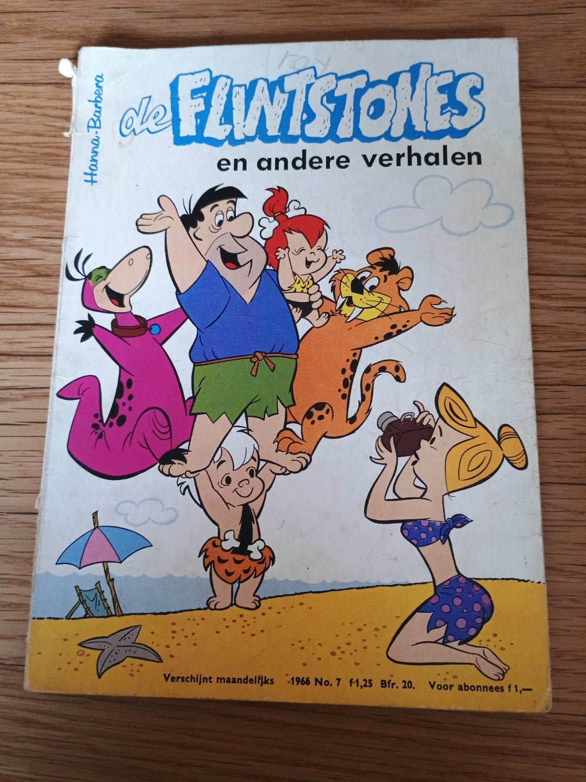 De Flintstones en andere verhalen - 1966 No. 7, Boeken, Stripboeken, Eén stripboek, Ophalen, Gelezen