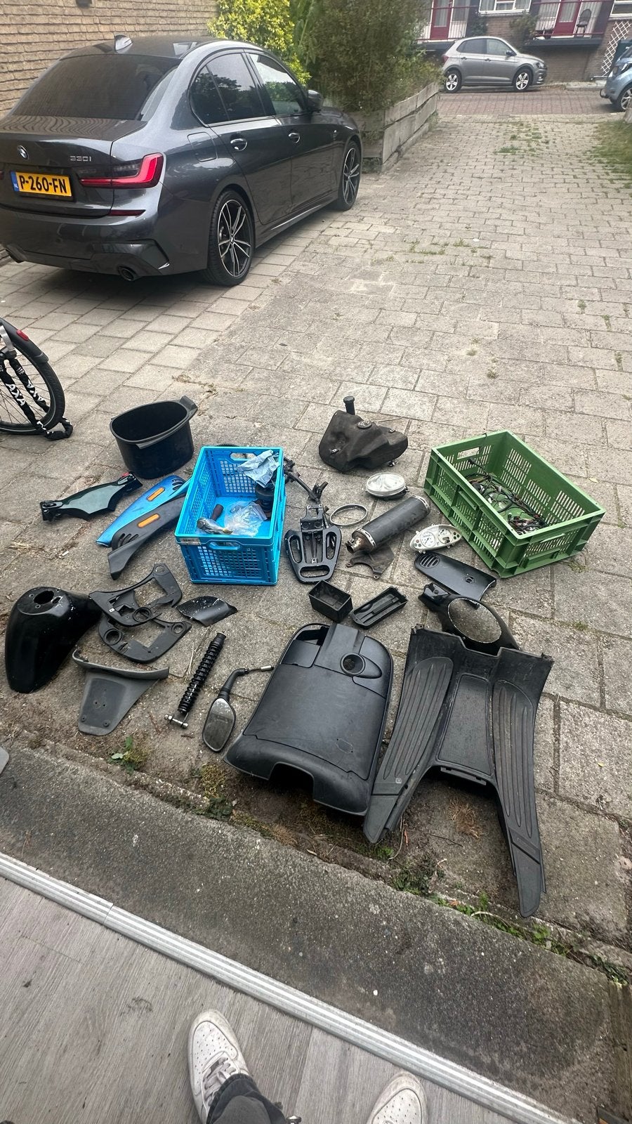Vespa ET/LX/S Onderdelen - Diverse Gebruikte Scooteronderdel, Fietsen en Brommers, Ophalen of Verzenden, Gebruikt, Kap, Vespa