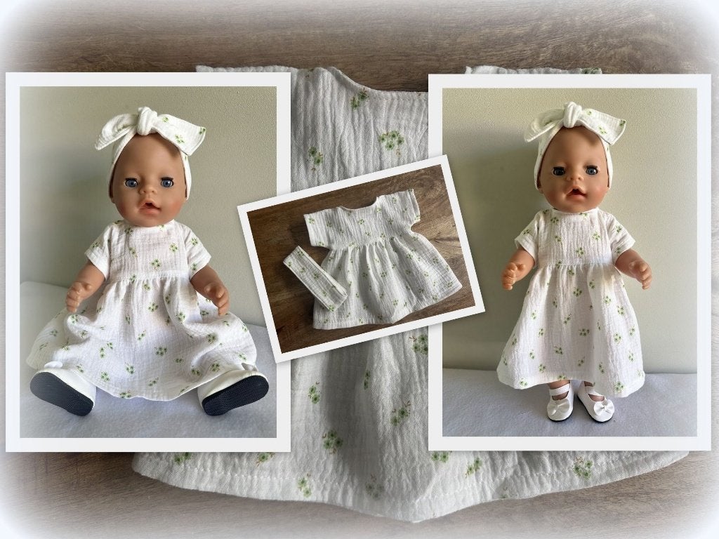 Poppenkleertjes kleertjes voor een baby pop van 43 cm no 12, Kinderen en Baby's, Speelgoed | Poppen, Ophalen of Verzenden, Nieuw