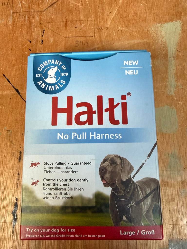No Pull Harnas voor grote honden, Ophalen of Verzenden, Nieuw