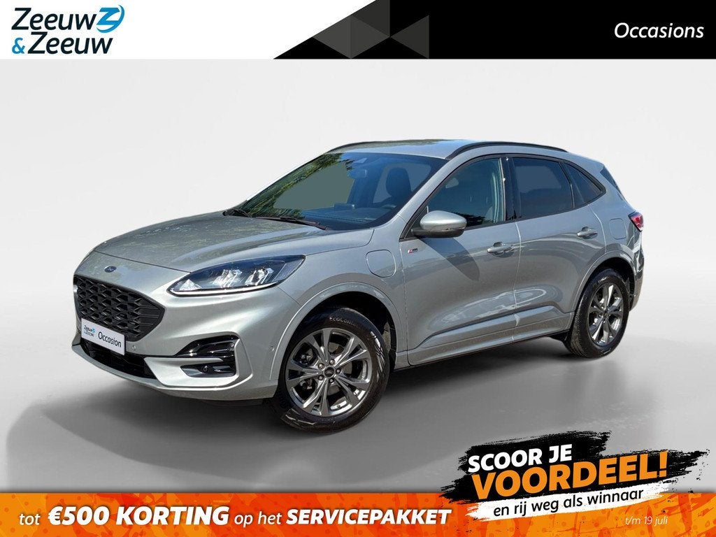 Ford Kuga 2.5 PHEV ST-Line 225PK | NL Auto | Adaptieve Cruis, Auto's, Ford, 12 maanden, Gebruikt, 4 cilinders, Bedrijf