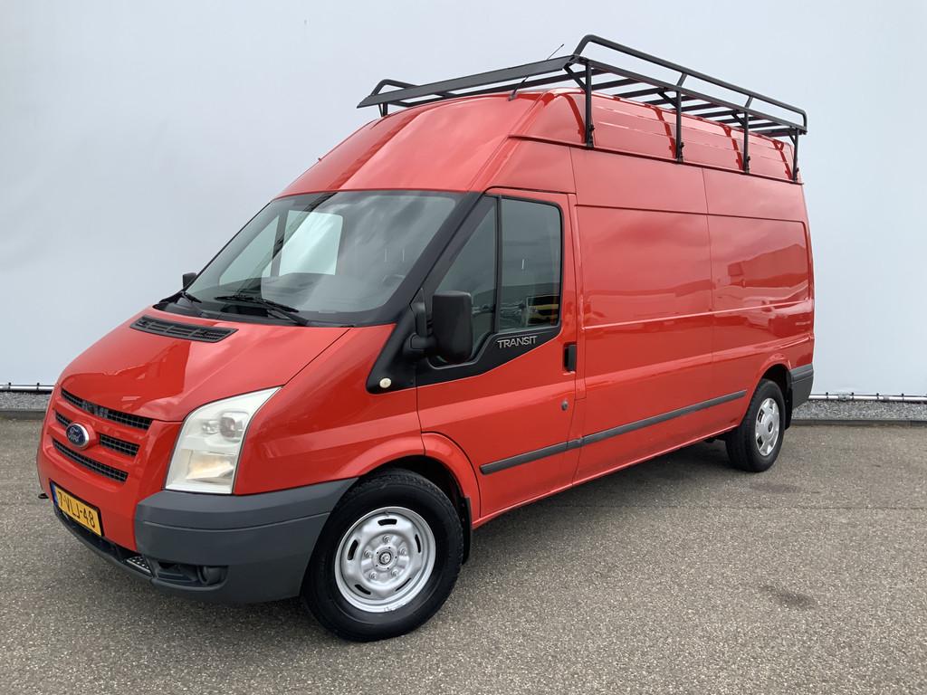 Ford Transit 350L 2.2 TDCI Ambiente SHD Airco Cruise Imperia, Voorwielaandrijving, Euro 5, Stof, Gebruikt