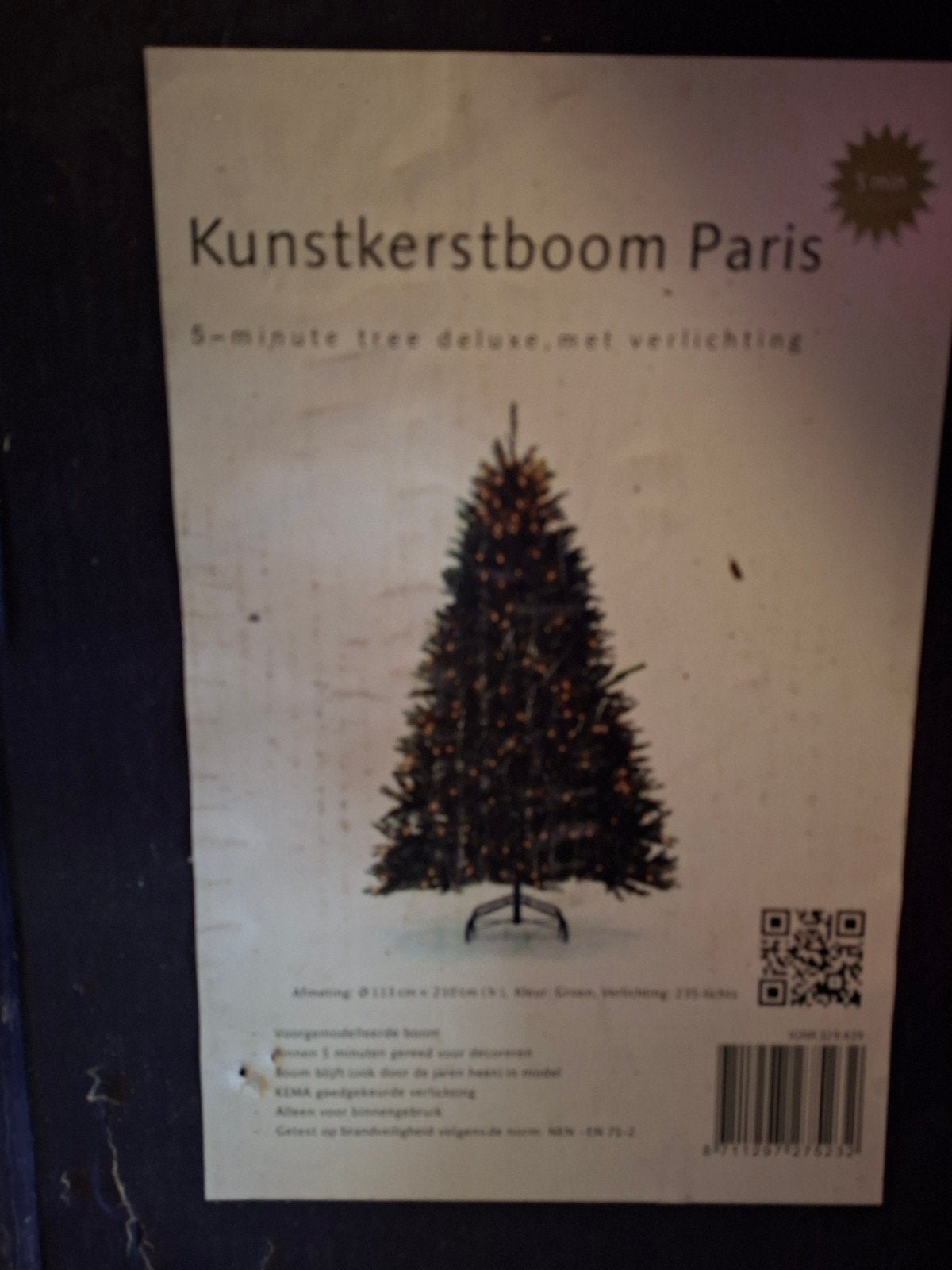 Kunstkerstboom zonder verlichting, Diversen, Ophalen, Zo goed als nieuw