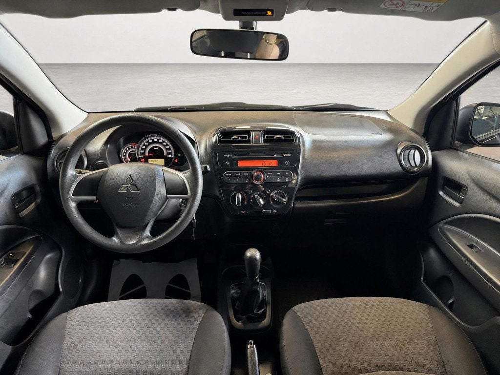 Mitsubishi Space Star 1.0 Cool+|1E EIG.|LAGE KM|NAP|AIRCO|EL, Voorwielaandrijving, Stof, Gebruikt, Zwart