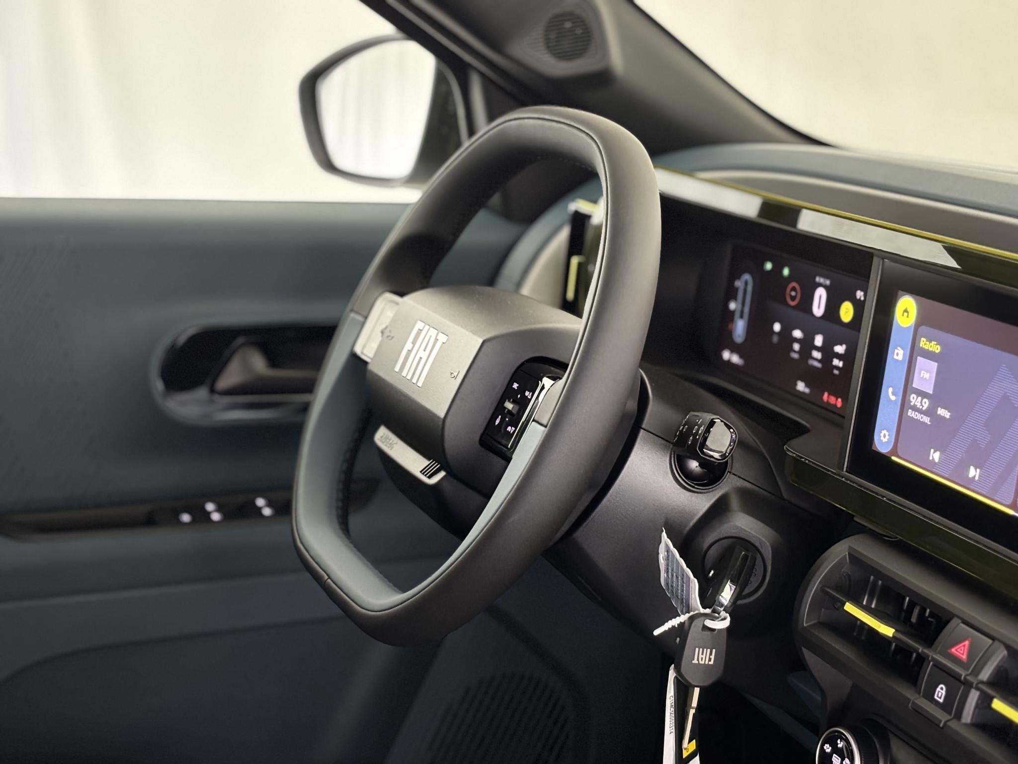 Fiat Grande Panda 1.2 Hybrid ICON | Apple/Android | Airco |, Auto's, Fiat, Stof, Parkeersensor, Bedrijf, Nieuw
