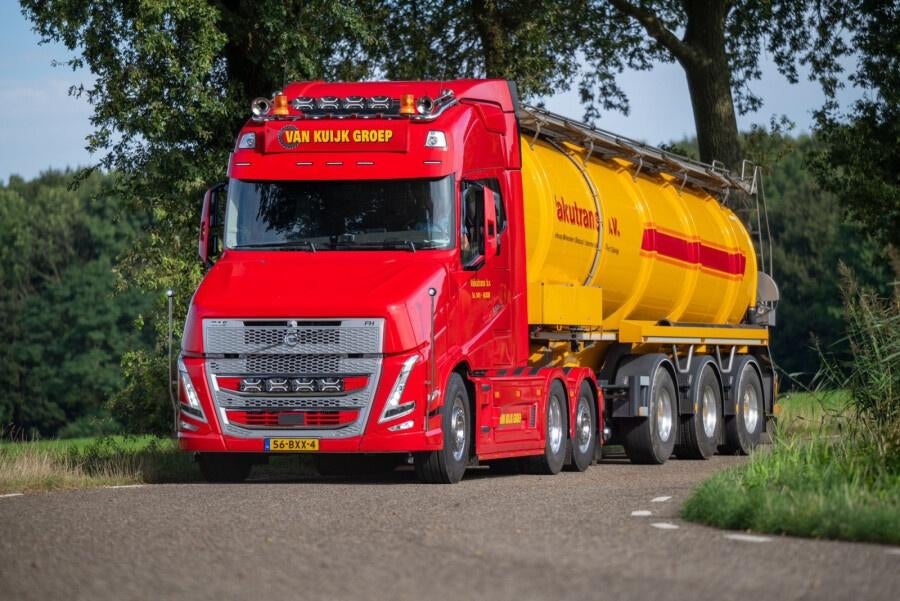 WSI VLASTUIN VT5 6X2  VACUUM TANK TRAILER  VAKUTRANS, Hobby en Vrije tijd, Modelauto's | 1:50, Nieuw, Bus of Vrachtwagen, Wsi