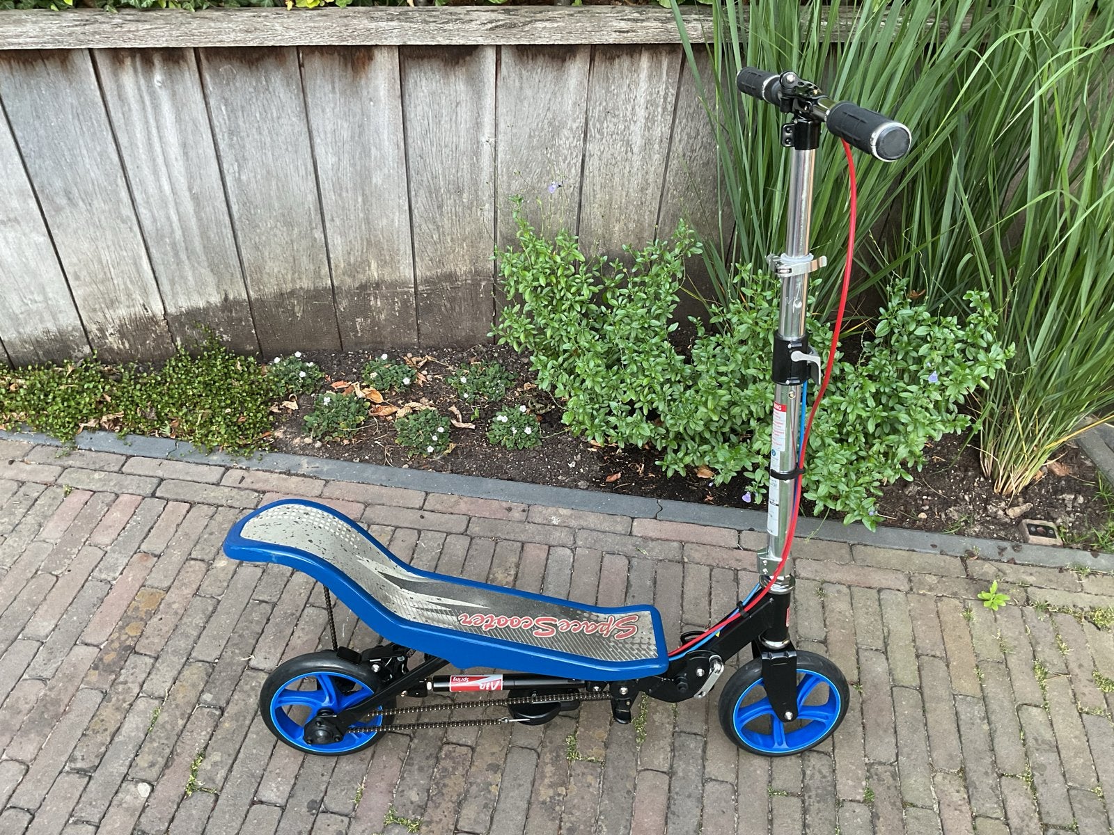 Space Scooter X590 - Blauw/Zwart, Ophalen of Verzenden, Zo goed als nieuw, Overige typen