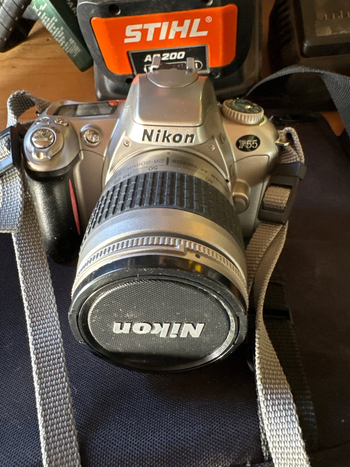 Nikon F55 Spiegelreflexcamera met lens, Ophalen of Verzenden, Gebruikt, Spiegelreflex, Nikon