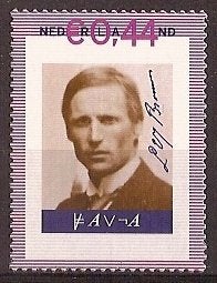Nederland NVPH nr 2522 postfris LEJ Brouwer 2007, Ophalen of Verzenden, Na 1940, Postfris