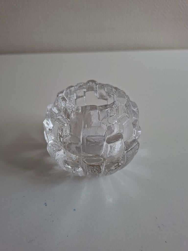 Kosta Boda Kandelaar - Modern Design, Overige materialen, Overige kleuren, Ophalen of Verzenden, Zo goed als nieuw
