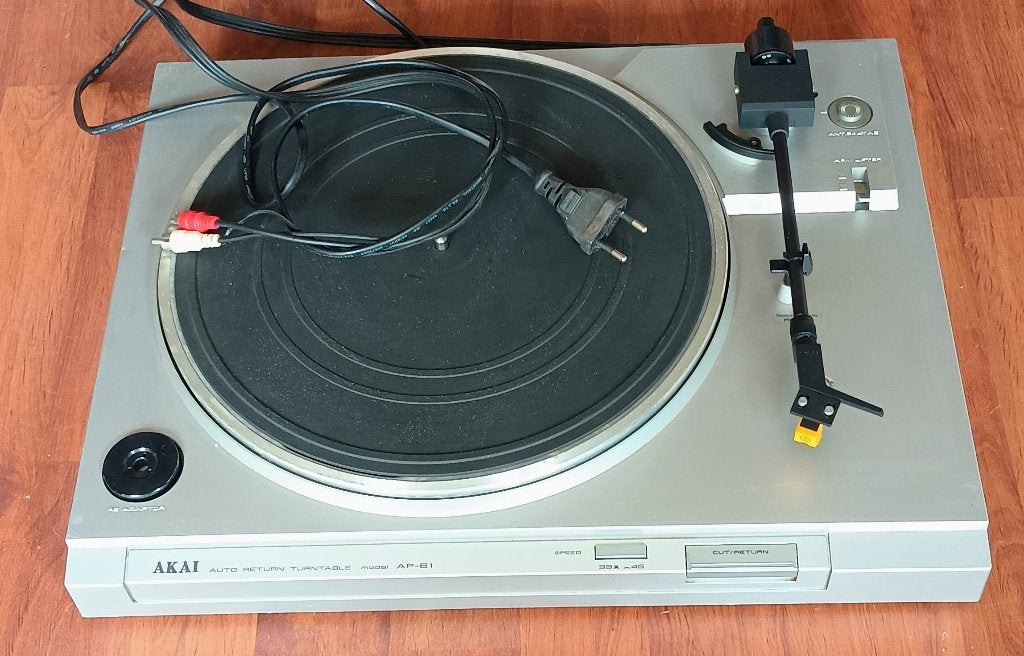 Akai platenspeler draaitafel half automaat, Ophalen of Verzenden, Gebruikt, Platenspeler, Akai