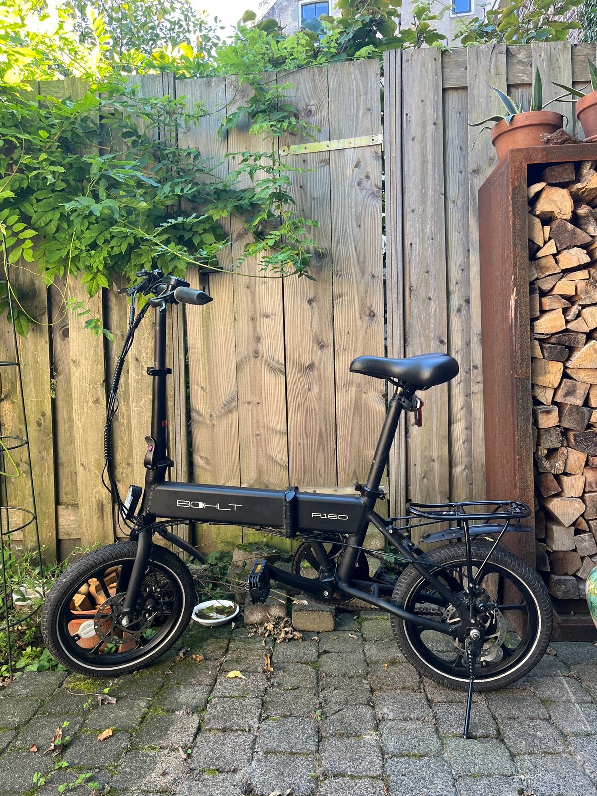 Bohlt elektrische vouwfiets, Fietsen en Brommers, Ophalen of Verzenden, Gebruikt, 16 tot 18 inch