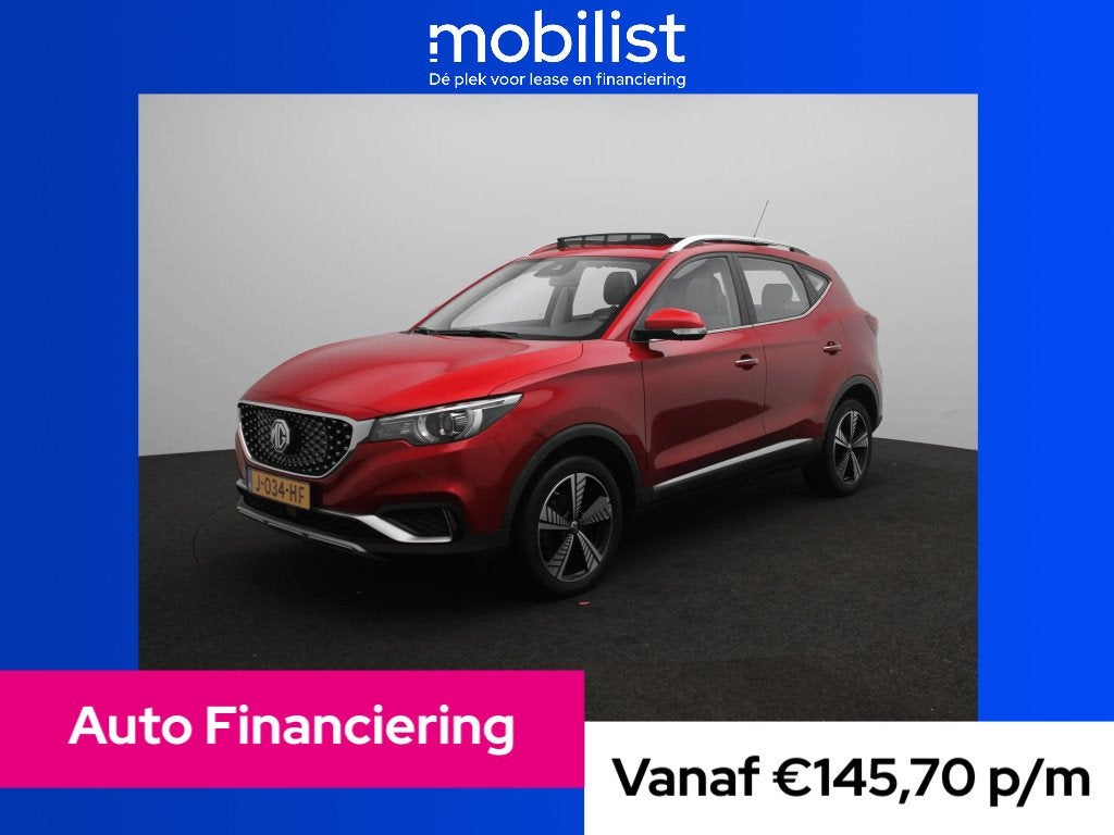 MG ZS EV Luxury 45 kWh (bj 2020, automaat), Auto's, MG, Automaat, Gebruikt, 143 pk, ZS